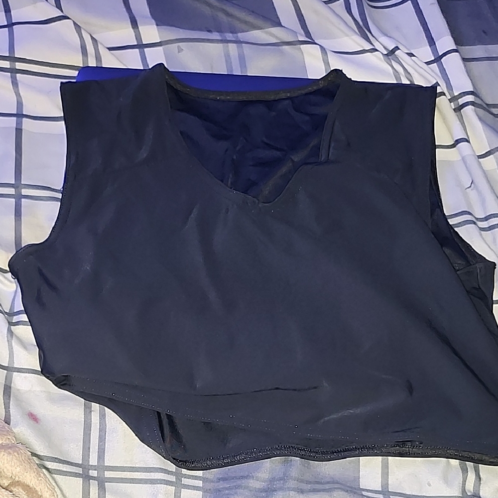 GC2B Half Chest Binder 2X Black